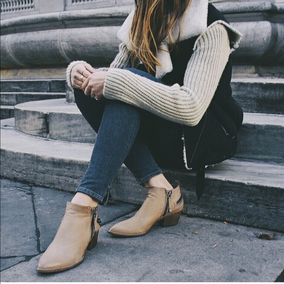 Nubuck Leather Triple Threat Zipper Bootie - Picture 2 of 8